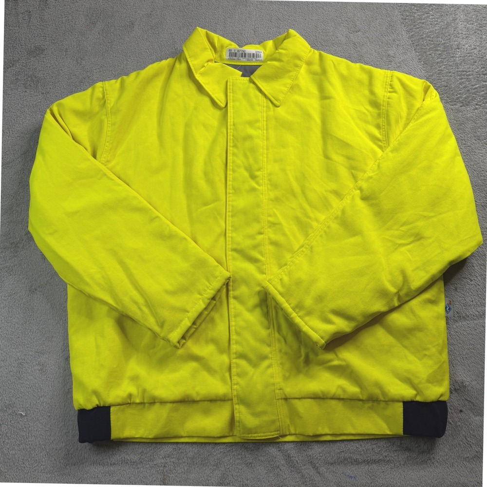 National Safety Apparel FR Jacket Mens 2X Yellow Flame Resistant C34T8MQ142XRG